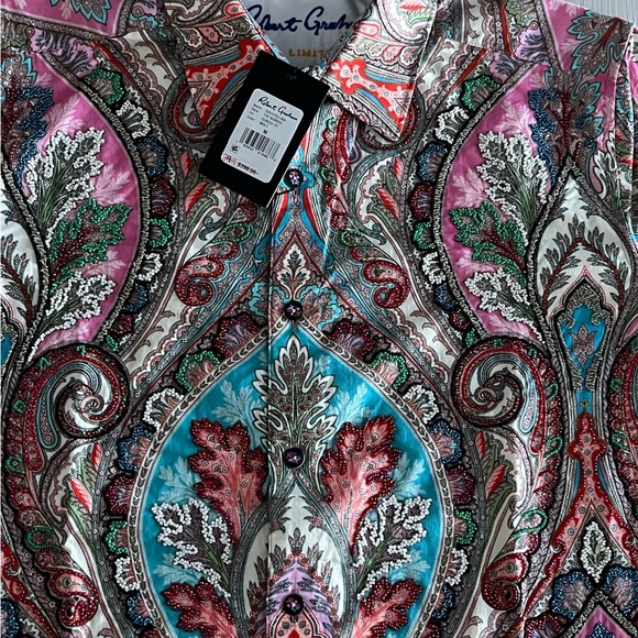 Robert Graham Multicolor Paisley Shirt - Picture 15 of 15
